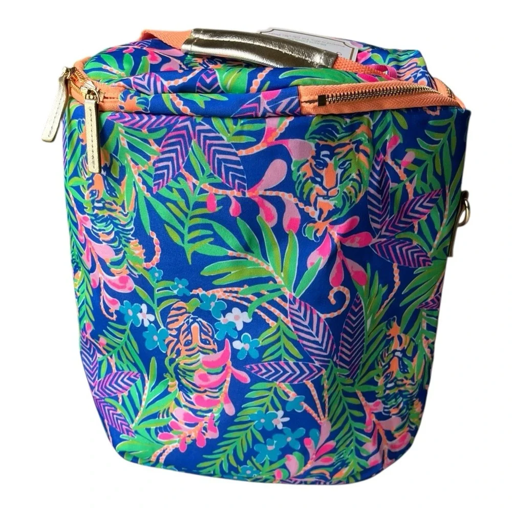 NEW Lilly Pulitzer Insulated Beach Cooler Bag How You Like Me Prowl Tropical